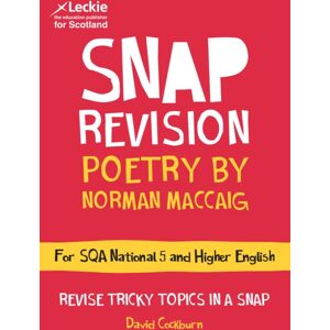 HarperCollins Publishers National 5/higher English Revision: Poetry By Norman Maccaig : Revision Guide For The Sqa English Exams HarperCollins Publishers National 5/higher English Revision: Poetry By Norman Maccaig : Revision Guide For The Sqa English Exams