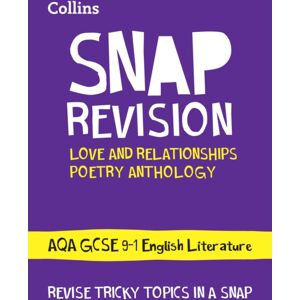 HarperCollins Publishers Aqa Poetry Anthology Love And Relationships Revision Guide : Ideal For The 2026 And 2027 Exams HarperCollins Publishers Aqa Poetry Anthology Love And Relationships Revision Guide : Ideal For The 2026 And 2027 Exams