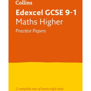 HarperCollins Publishers Edexcel Gcse 9-1 Maths Higher Practice Papers : Ideal For The 2026 And 2027 Exams HarperCollins Publishers Edexcel Gcse 9-1 Maths Higher Practice Papers : Ideal For The 2026 And 2027 Exams