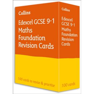 HarperCollins Publishers Edexcel Gcse 9-1 Maths Foundation Revision Cards : Ideal For The 2026 And 2027 Exams HarperCollins Publishers Edexcel Gcse 9-1 Maths Foundation Revision Cards : Ideal For The 2026 And 2027 Exams