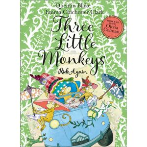 HarperCollins Publishers Three Little Monkeys Ride Again : Book & Cd HarperCollins Publishers Three Little Monkeys Ride Again : Book & Cd