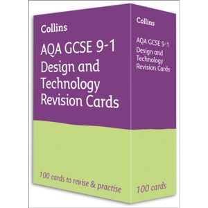 HarperCollins Publishers Aqa Gcse 9-1 Design & Technology Revision Cards : Ideal For The 2026 And 2027 Exams HarperCollins Publishers Aqa Gcse 9-1 Design & Technology Revision Cards : Ideal For The 2026 And 2027 Exams