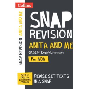 HarperCollins Publishers Anita And Me Aqa Gcse 9-1 English Literature Text Guide : Ideal For The 2026 And 2027 Exams HarperCollins Publishers Anita And Me Aqa Gcse 9-1 English Literature Text Guide : Ideal For The 2026 And 2027 Exams