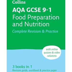 HarperCollins Publishers Aqa Gcse 9-1 Food Preparation & Nutrition Complete Revision & Practice : Ideal For The 2026 And 2027 Exams HarperCollins Publishers Aqa Gcse 9-1 Food Preparation & Nutrition Complete Revision & Practice : Ideal For The 2026 And 2027 Exams