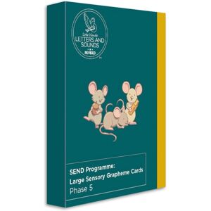 HarperCollins Publishers Send Programme: Large Sensory Grapheme Cards : Phase 5 HarperCollins Publishers Send Programme: Large Sensory Grapheme Cards : Phase 5