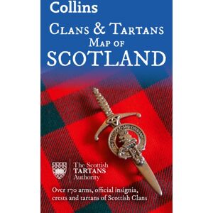 HarperCollins Publishers Collins Scotland Clans And Tartans Map : Over 170 Arms, Official Insignia, Crests And Tartans Of Scottish Clans HarperCollins Publishers Collins Scotland Clans And Tartans Map : Over 170 Arms, Official Insignia, Crests And Tartans Of Scottish Clans