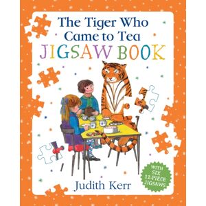 HarperCollins Publishers The Tiger Who Came To Tea Jigsaw Book HarperCollins Publishers The Tiger Who Came To Tea Jigsaw Book