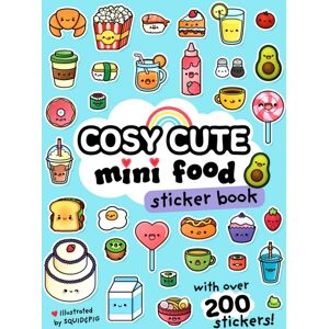 HarperCollins Publishers Cosy Cute Mini Food Sticker Book HarperCollins Publishers Cosy Cute Mini Food Sticker Book