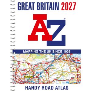 HarperCollins Publishers Great Britain A-Z Handy Road Atlas 2027 (A5 Spiral) HarperCollins Publishers Great Britain A-Z Handy Road Atlas 2027 (A5 Spiral)
