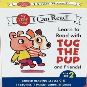 HarperCollins Publishers Inc Learn To Read With Tug The Pup And Friends! Box Set 2 : A Box Of 11 Stories, 1 Parent Guide, And Reward Stickers For Beginning Readers; Reading Level C-E HarperCollins Publishers Inc Learn To Read With Tug The Pup And Friends! Box Set 2 : A Box Of 11 Stories, 1 Parent Guide, And Reward Stickers For Beginning Readers; Reading Level C-E