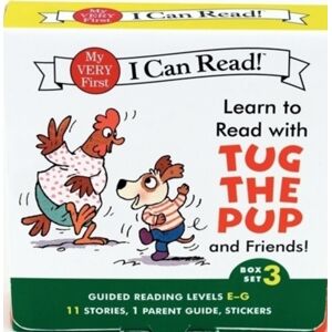 HarperCollins Publishers Inc Learn To Read With Tug The Pup And Friends! Box Set 3 : A Box Of 11 Stories, 1 Parent Guide, And Reward Stickers For Beginning Readers; Reading Level E-G HarperCollins Publishers Inc Learn To Read With Tug The Pup And Friends! Box Set 3 : A Box Of 11 Stories, 1 Parent Guide, And Reward Stickers For Beginning Readers; Reading Level E-G