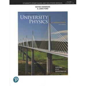 Pearson Education (US) Student Study Guide And Solutions Manual For University Physics, Volume 1 (Chapters 1-20) Pearson Education (US) Student Study Guide And Solutions Manual For University Physics, Volume 1 (Chapters 1-20)