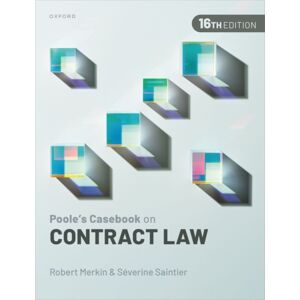 Oxford University Press Poole'S Casebook On Contract Law Oxford University Press Poole'S Casebook On Contract Law