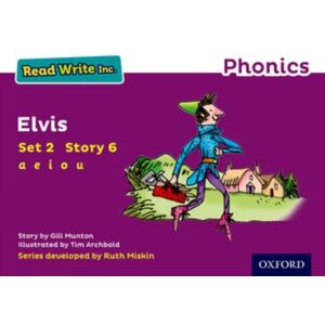 Oxford University Press Read Write Inc. Phonics: Elvis (Purple Set 2 Storybook 6) Oxford University Press Read Write Inc. Phonics: Elvis (Purple Set 2 Storybook 6)