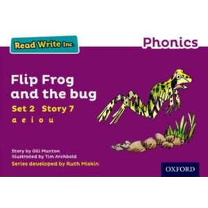 Oxford University Press Read Write Inc. Phonics: Flip Frog And The Bug (Purple Set 2 Storybook 7) Oxford University Press Read Write Inc. Phonics: Flip Frog And The Bug (Purple Set 2 Storybook 7)