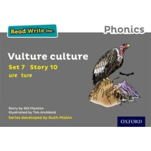Oxford University Press Read Write Inc. Phonics: Vulture Culture (Grey Set 7 Storybook 10) Oxford University Press Read Write Inc. Phonics: Vulture Culture (Grey Set 7 Storybook 10)