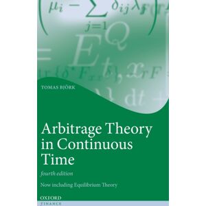 Oxford University Press Arbitrage Theory In Continuous Time Oxford University Press Arbitrage Theory In Continuous Time