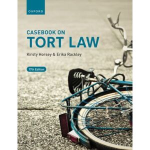 Oxford University Press Casebook On Tort Law Oxford University Press Casebook On Tort Law