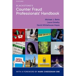 Oxford University Press Blackstone'S Counter Fraud Professionals' Handbook Oxford University Press Blackstone'S Counter Fraud Professionals' Handbook