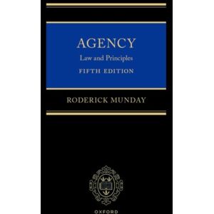Oxford University Press Agency : Law And Principles Oxford University Press Agency : Law And Principles