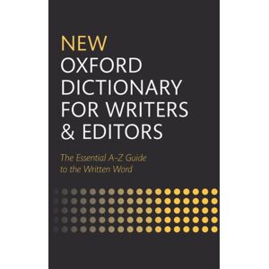 Oxford University Press Oxford Dictionary For Writers And Editors Oxford University Press Oxford Dictionary For Writers And Editors