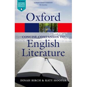 Oxford University Press The Concise Oxford Companion To English Literature Oxford University Press The Concise Oxford Companion To English Literature