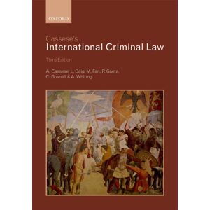 Oxford University Press Cassese'S International Criminal Law Oxford University Press Cassese'S International Criminal Law