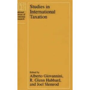 The University of Chicago Press Studies In International Taxation The University of Chicago Press Studies In International Taxation