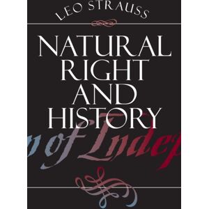 The University of Chicago Press Natural Right And History The University of Chicago Press Natural Right And History