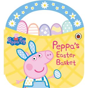 Penguin Random House Children's UK Peppa Pig: Peppa'S Easter Basket Shaped Board Book Penguin Random House Children's UK Peppa Pig: Peppa'S Easter Basket Shaped Board Book