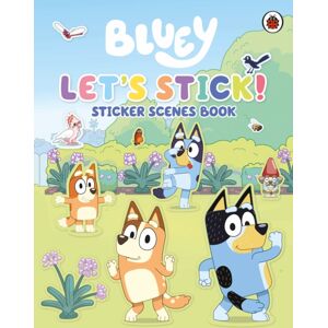 Penguin Random House Children's UK Bluey: Let'S Stick! : Sticker Scenes Book Penguin Random House Children's UK Bluey: Let'S Stick! : Sticker Scenes Book