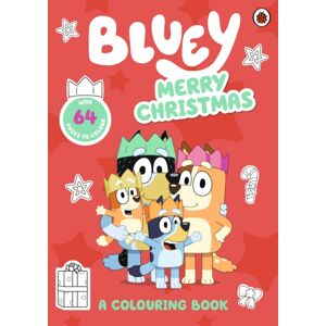 Penguin Random House Children's UK Bluey: Merry Christmas: A Colouring Book Penguin Random House Children's UK Bluey: Merry Christmas: A Colouring Book