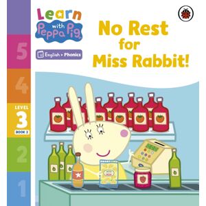 Penguin Random House Children's UK Learn With Peppa Phonics Level 3 Book 2 – No Rest For Miss Rabbit! (Phonics Reader) Penguin Random House Children's UK Learn With Peppa Phonics Level 3 Book 2 – No Rest For Miss Rabbit! (Phonics Reader)