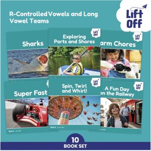 Dorling Kindersley Ltd Phonic Books Lift Off Readers R-Controlled Vowels And Long Vowel Teams Dorling Kindersley Ltd Phonic Books Lift Off Readers R-Controlled Vowels And Long Vowel Teams