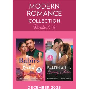 HarperCollins Publishers Modern Romance December 2025 Books 5-8 : Baby Before Vows / Pregnant And Conveniently Wed / Reclaimed On Romano'S Terms / Snowed-In Enemies HarperCollins Publishers Modern Romance December 2025 Books 5-8 : Baby Before Vows / Pregnant And Conveniently Wed / Reclaimed On Romano'S Terms / Snowed-In Enemies