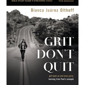 HarperChristian Resources Grit Don'T Quit Bible Study Guide Plus Streaming Video : Get Back Up And Keep Going - Learning From Paul’s Example HarperChristian Resources Grit Don'T Quit Bible Study Guide Plus Streaming Video : Get Back Up And Keep Going - Learning From Paul’s Example