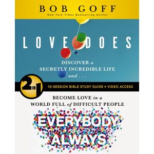 HarperChristian Resources Love Does/everybody Always 2-In-1 Bible Study Guide Plus Streaming Video : Discover A Secretly Incredible Life And Become Love In A World Full Of Difficult People HarperChristian Resources Love Does/everybody Always 2-In-1 Bible Study Guide Plus Streaming Video : Discover A Secretly Incredible Life And Become Love In A World Full Of Difficult People