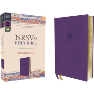 Zondervan Nrsvue, Holy Bible, Personal Size, Leathersoft, Purple, Comfort Print Zondervan Nrsvue, Holy Bible, Personal Size, Leathersoft, Purple, Comfort Print