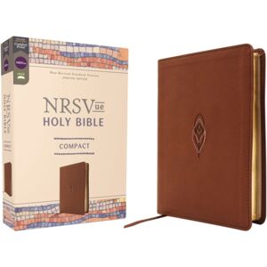 Zondervan Nrsvue, Holy Bible, Compact, Leathersoft, Brown, Comfort Print Zondervan Nrsvue, Holy Bible, Compact, Leathersoft, Brown, Comfort Print