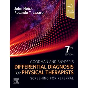 Elsevier - Health Sciences Division Goodman And Snyder'S Differential Diagnosis For Physical Therapists : Screening For Referral Elsevier - Health Sciences Division Goodman And Snyder'S Differential Diagnosis For Physical Therapists : Screening For Referral