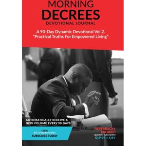 Lulu.com Morning Decree Devotional Journal Volume 2 Lulu.com Morning Decree Devotional Journal Volume 2