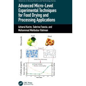 Taylor & Francis Ltd Advanced Micro-Level Experimental Techniques For Food Drying And Processing Applications Taylor & Francis Ltd Advanced Micro-Level Experimental Techniques For Food Drying And Processing Applications