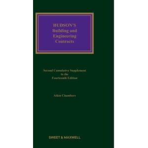 Sweet & Maxwell Ltd Hudson'S Building And Engineering Contracts Sweet & Maxwell Ltd Hudson'S Building And Engineering Contracts