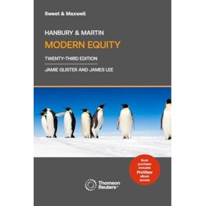 Sweet & Maxwell Ltd Hanbury & Martin Modern Equity : (Proview Included) Sweet & Maxwell Ltd Hanbury & Martin Modern Equity : (Proview Included)