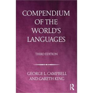 Taylor & Francis Ltd Compendium Of The World'S Languages Taylor & Francis Ltd Compendium Of The World'S Languages
