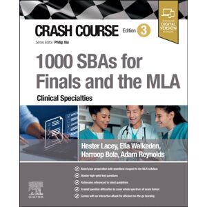 Elsevier Health Sciences Crash Course 1000 Sbas For Finals And The Mla - Clinical Specialties Elsevier Health Sciences Crash Course 1000 Sbas For Finals And The Mla - Clinical Specialties