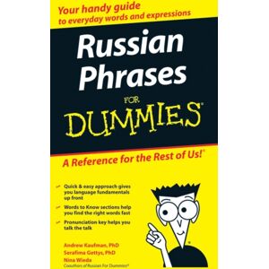 John Wiley & Sons Inc Russian Phrases For Dummies John Wiley & Sons Inc Russian Phrases For Dummies