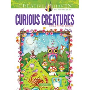 Dover Publications Inc. Creative Haven Curious Creatures Coloring Book Dover Publications Inc. Creative Haven Curious Creatures Coloring Book