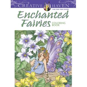 Dover Publications Inc. Creative Haven Enchanted Fairies Coloring Book Dover Publications Inc. Creative Haven Enchanted Fairies Coloring Book