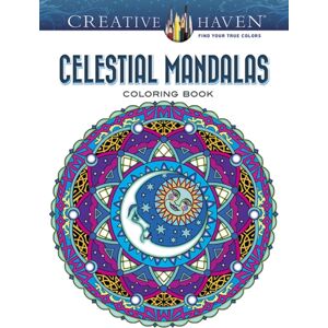 Dover Publications Inc. Creative Haven Celestial Mandalas Coloring Book Dover Publications Inc. Creative Haven Celestial Mandalas Coloring Book